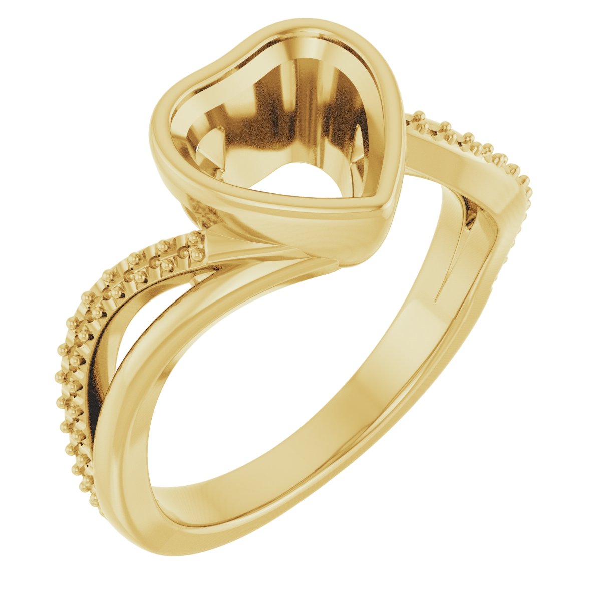 Bezel-Set Engagement Ring