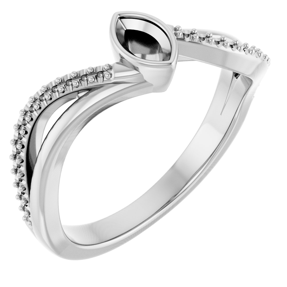 14k White Gold