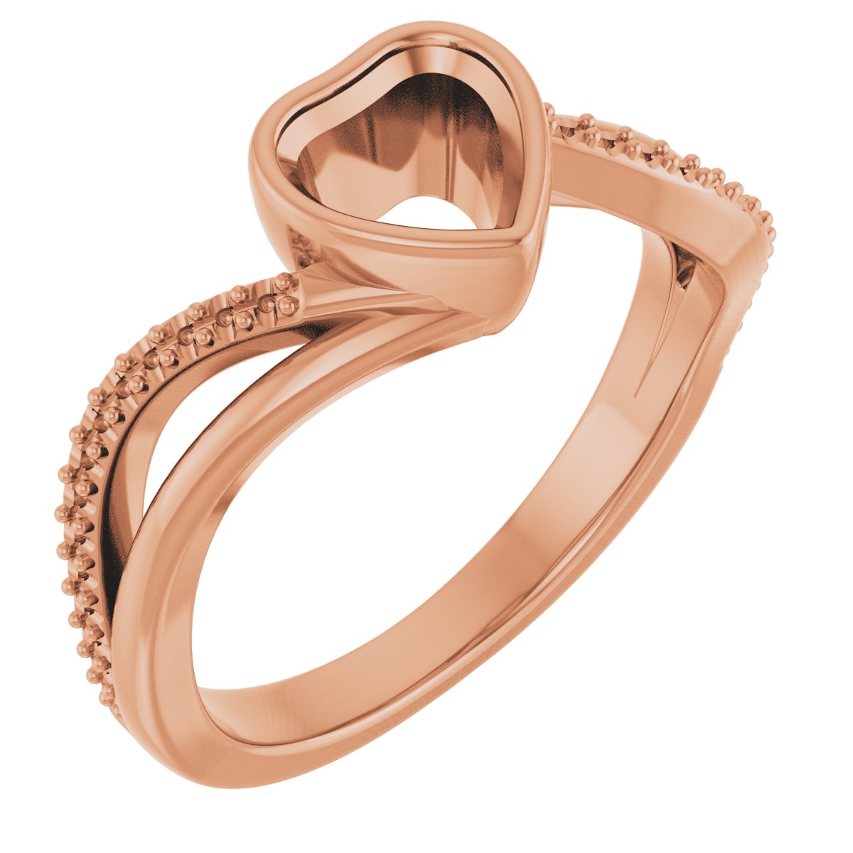 Bezel-Set Engagement Ring