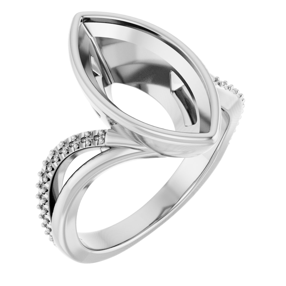 Bezel-Set Engagement Ring