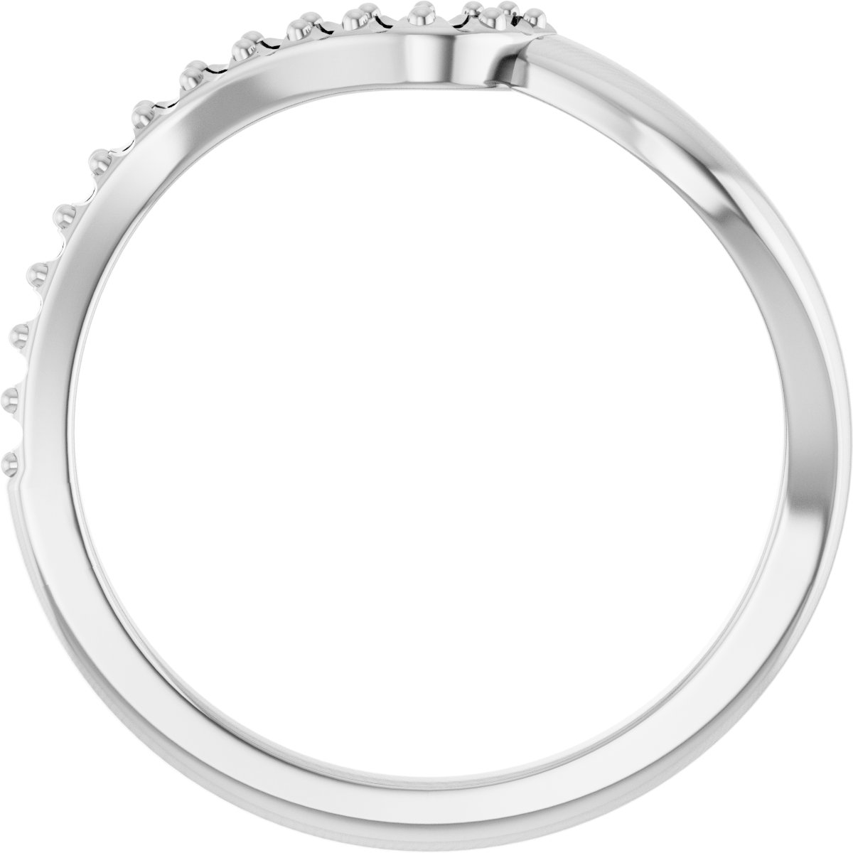 Band Mounting for 4.8 mm Round Ring view 2