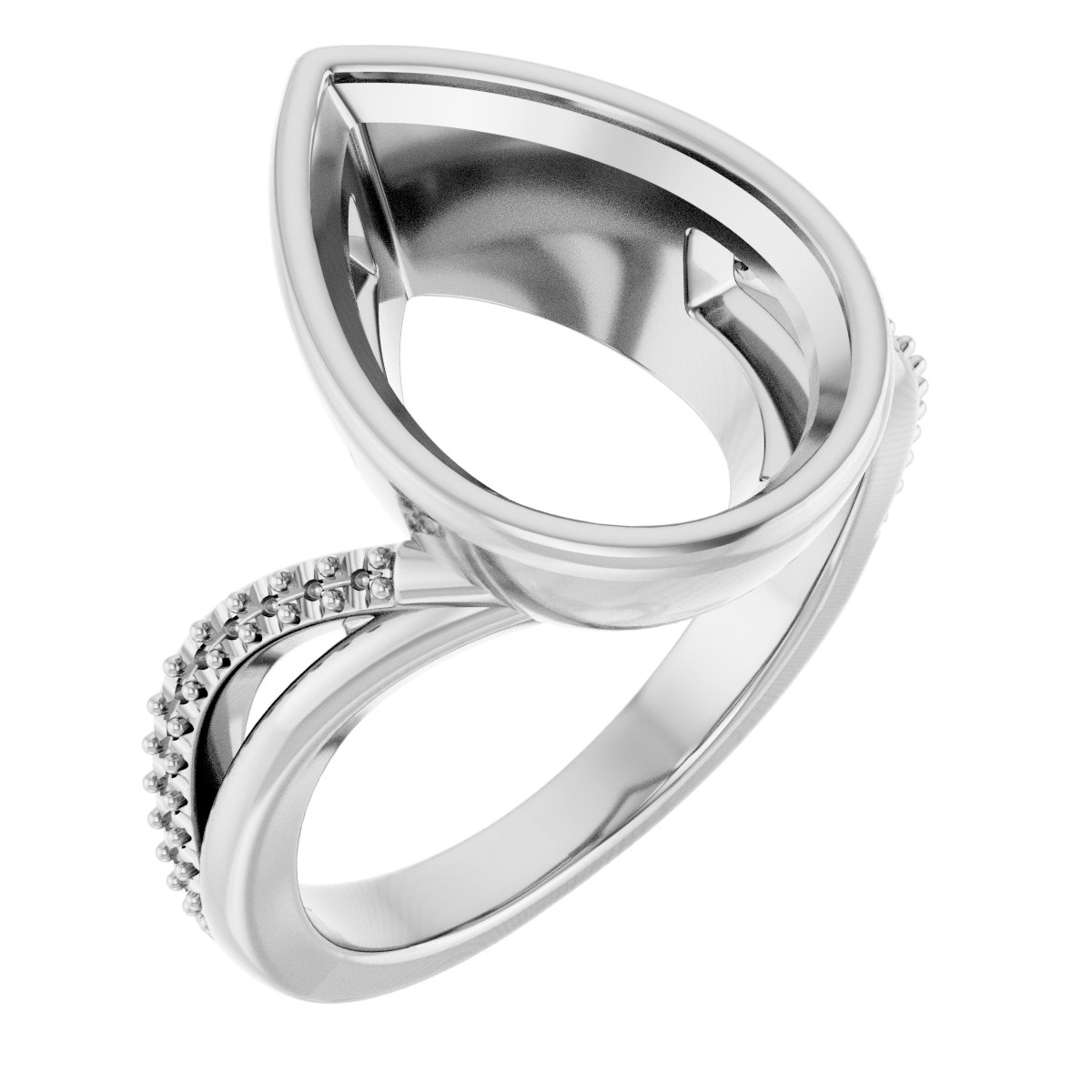 Bezel-Set Engagement Ring