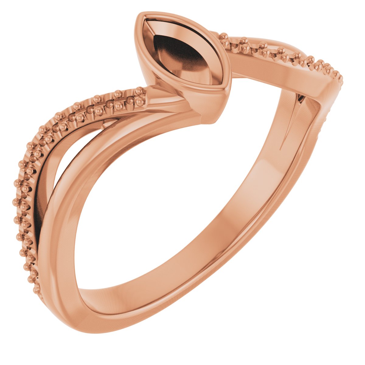 Bezel-Set Engagement Ring