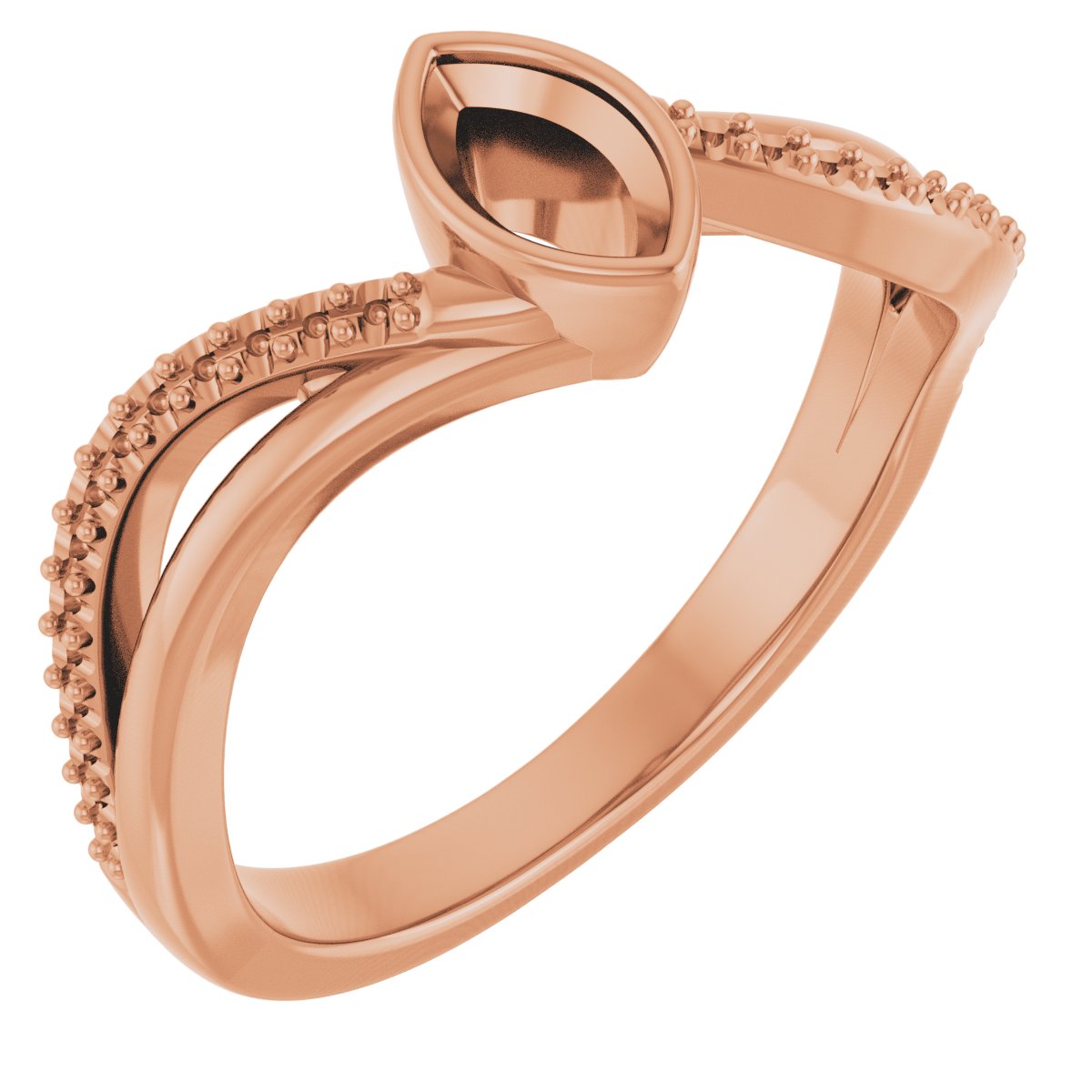 Bezel-Set Engagement Ring