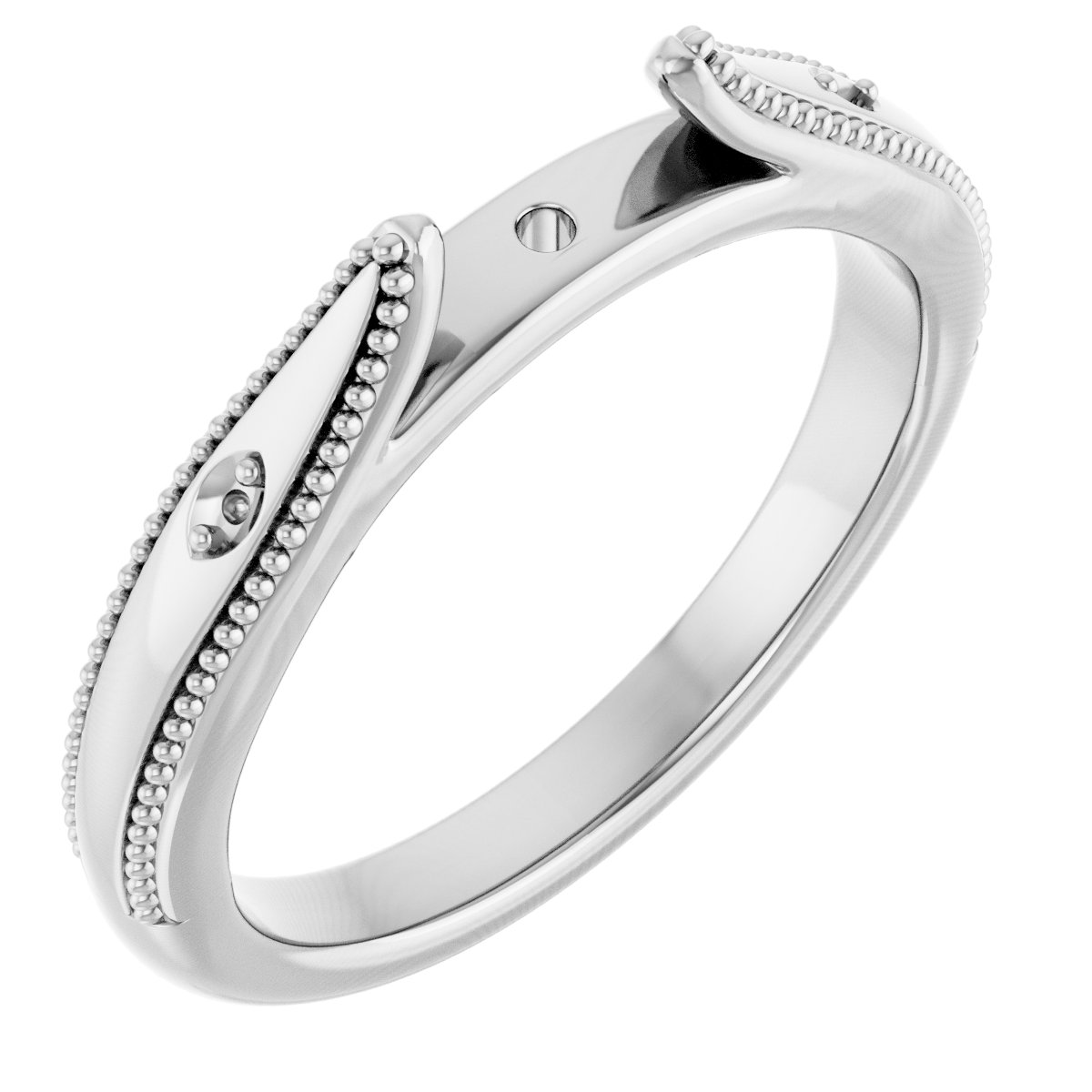 Accented Cathedral-Style Peg Shank