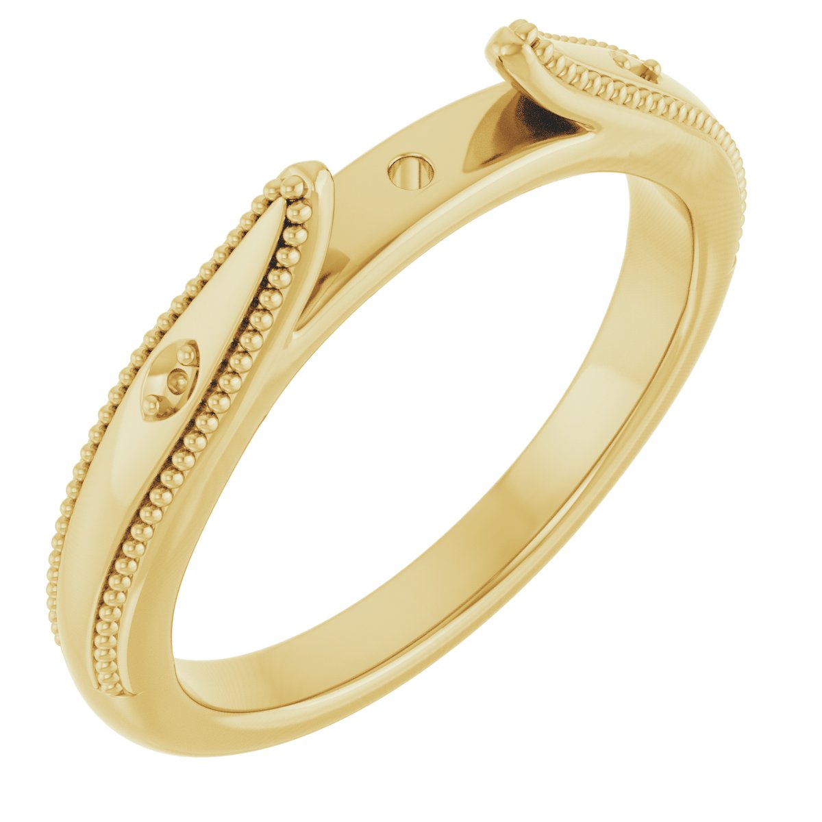 Accented Cathedral-Style Peg Shank