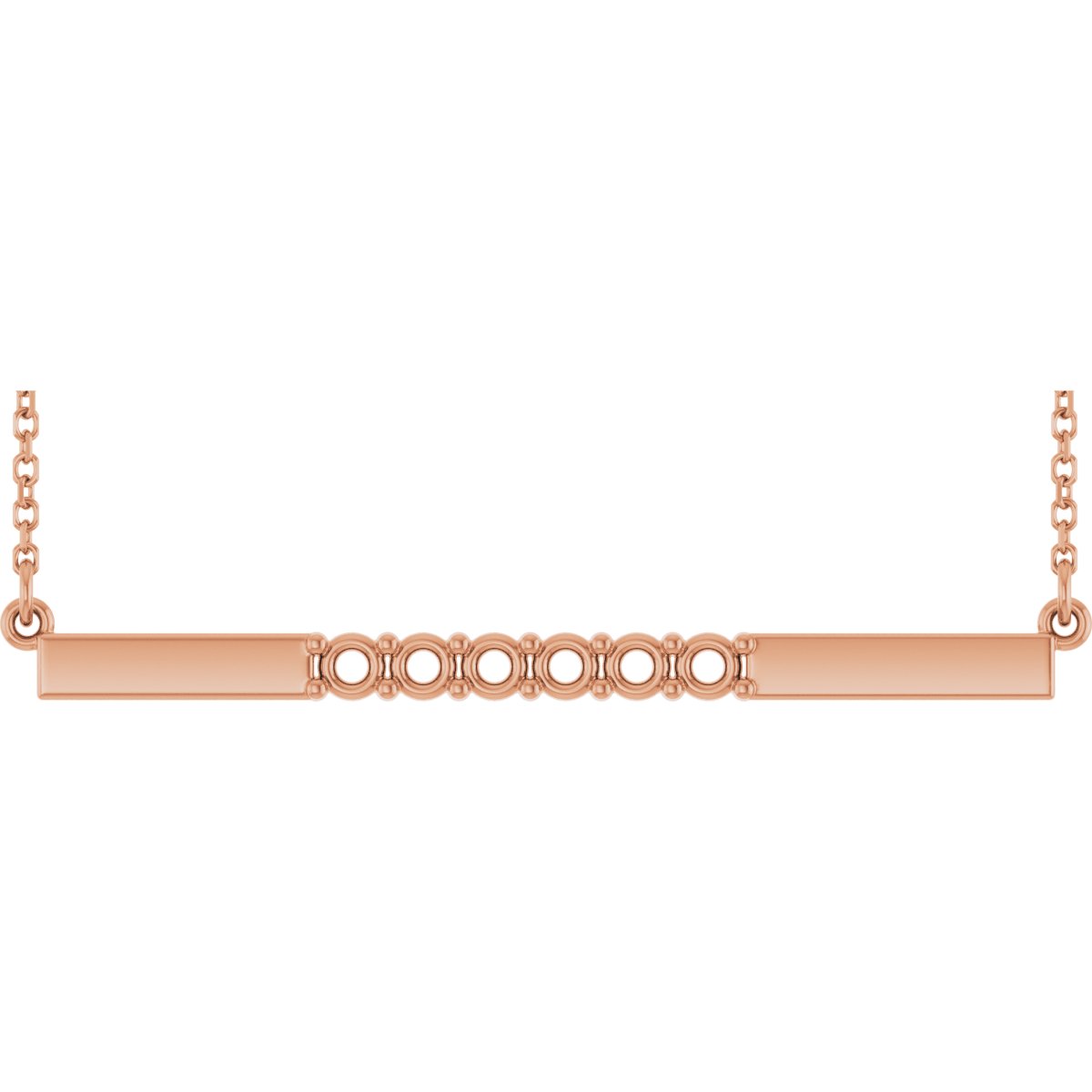 Family Bar Necklace or Center