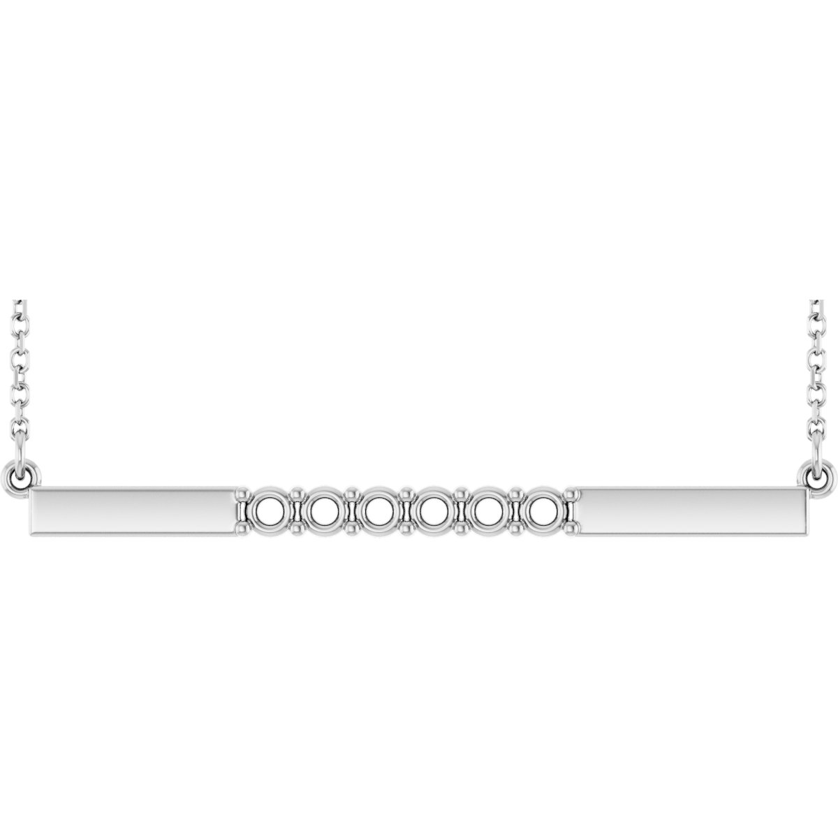 Family Bar Necklace or Center