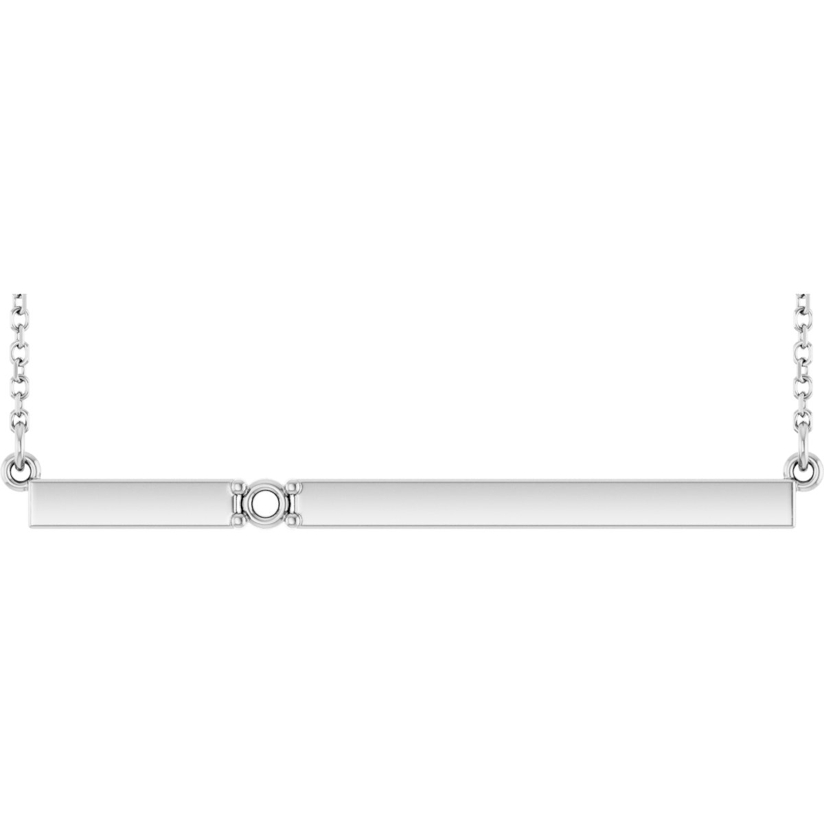 Family Bar Necklace or Center