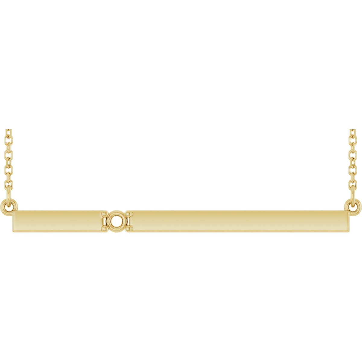 Family Bar Necklace or Center