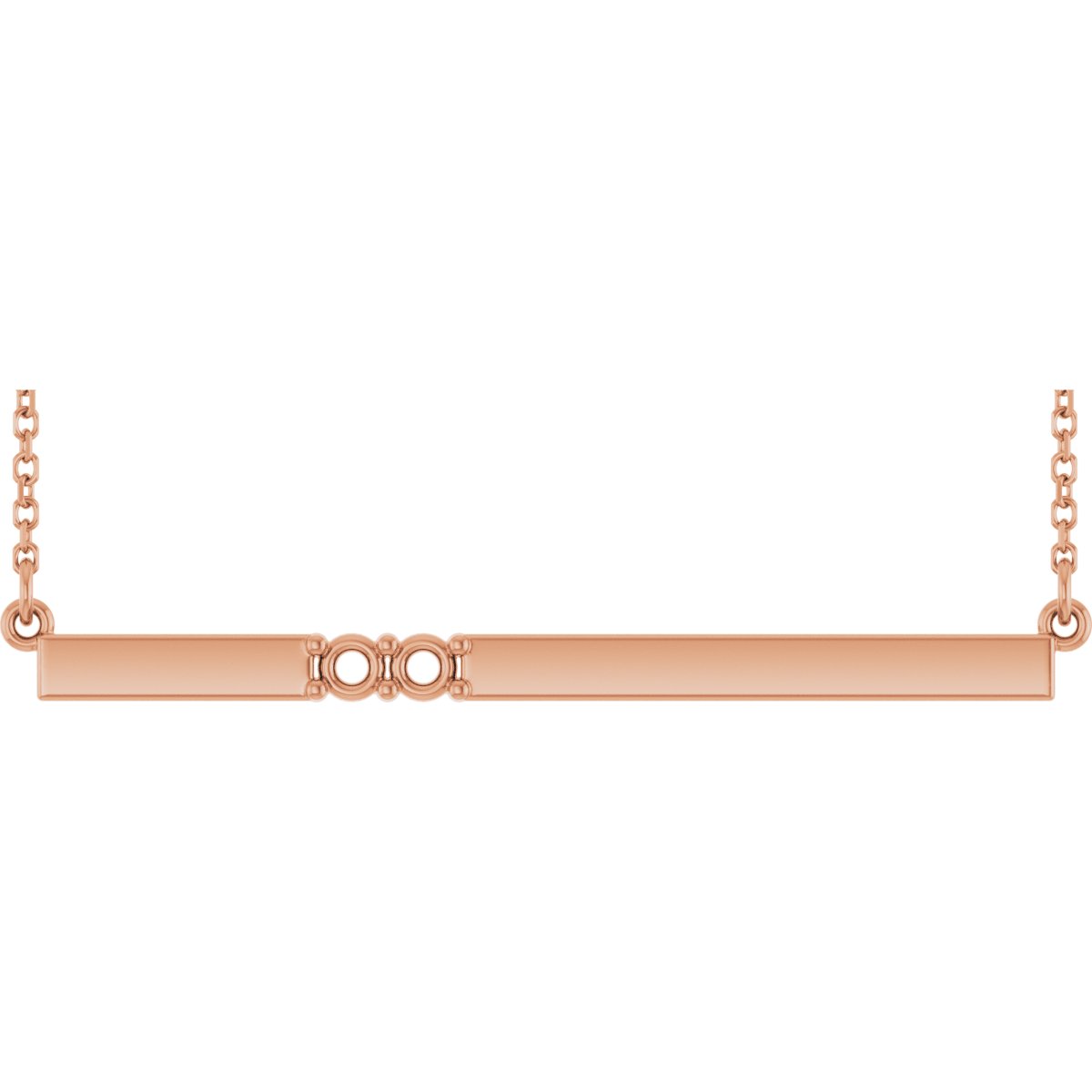 Family Bar Necklace or Center