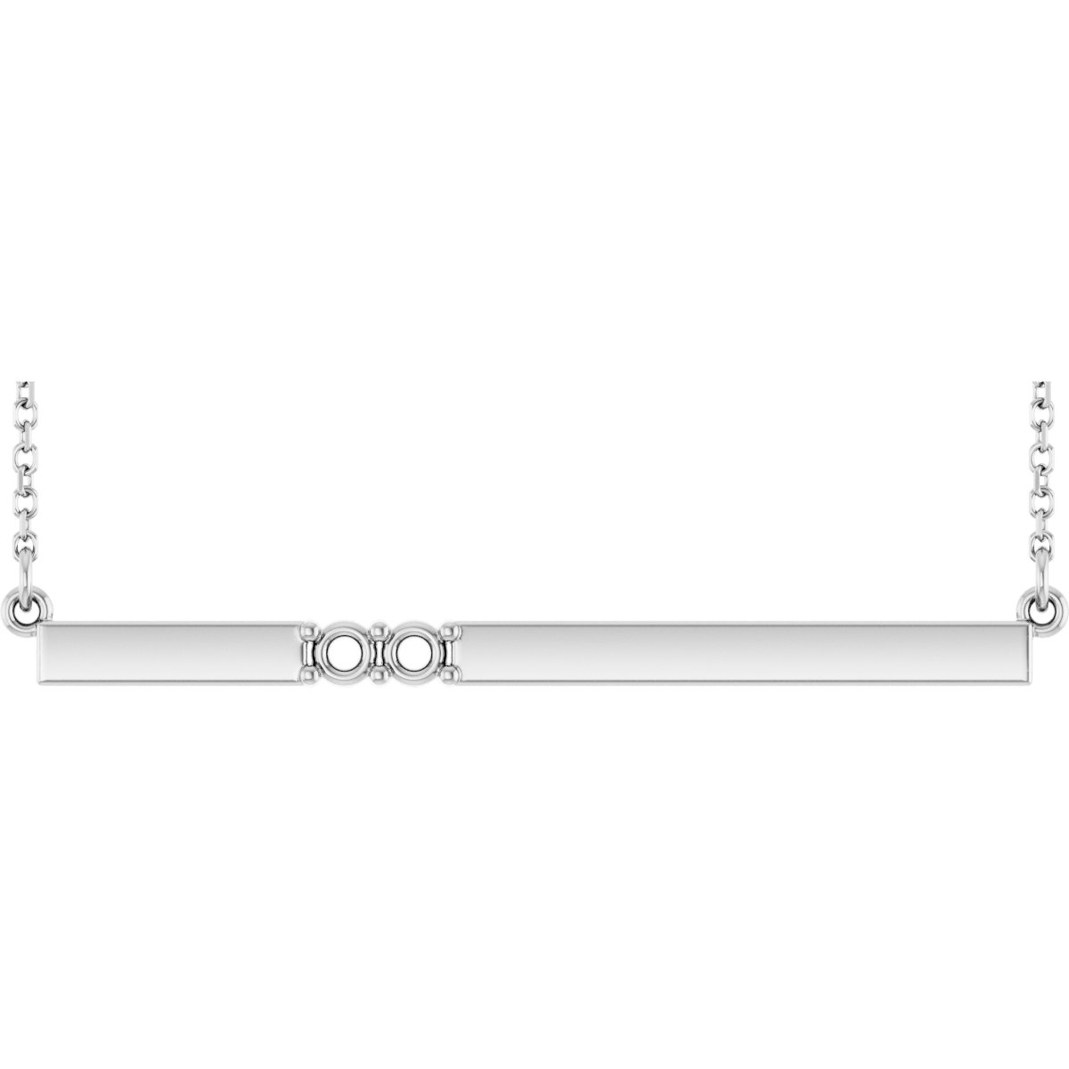 Family Bar Necklace or Center