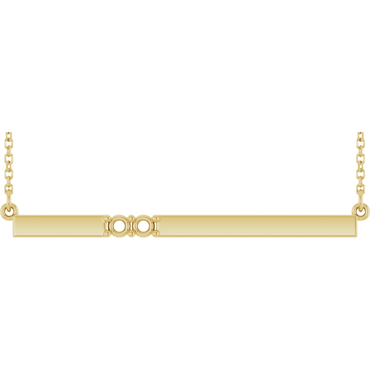 Family Bar Necklace or Center