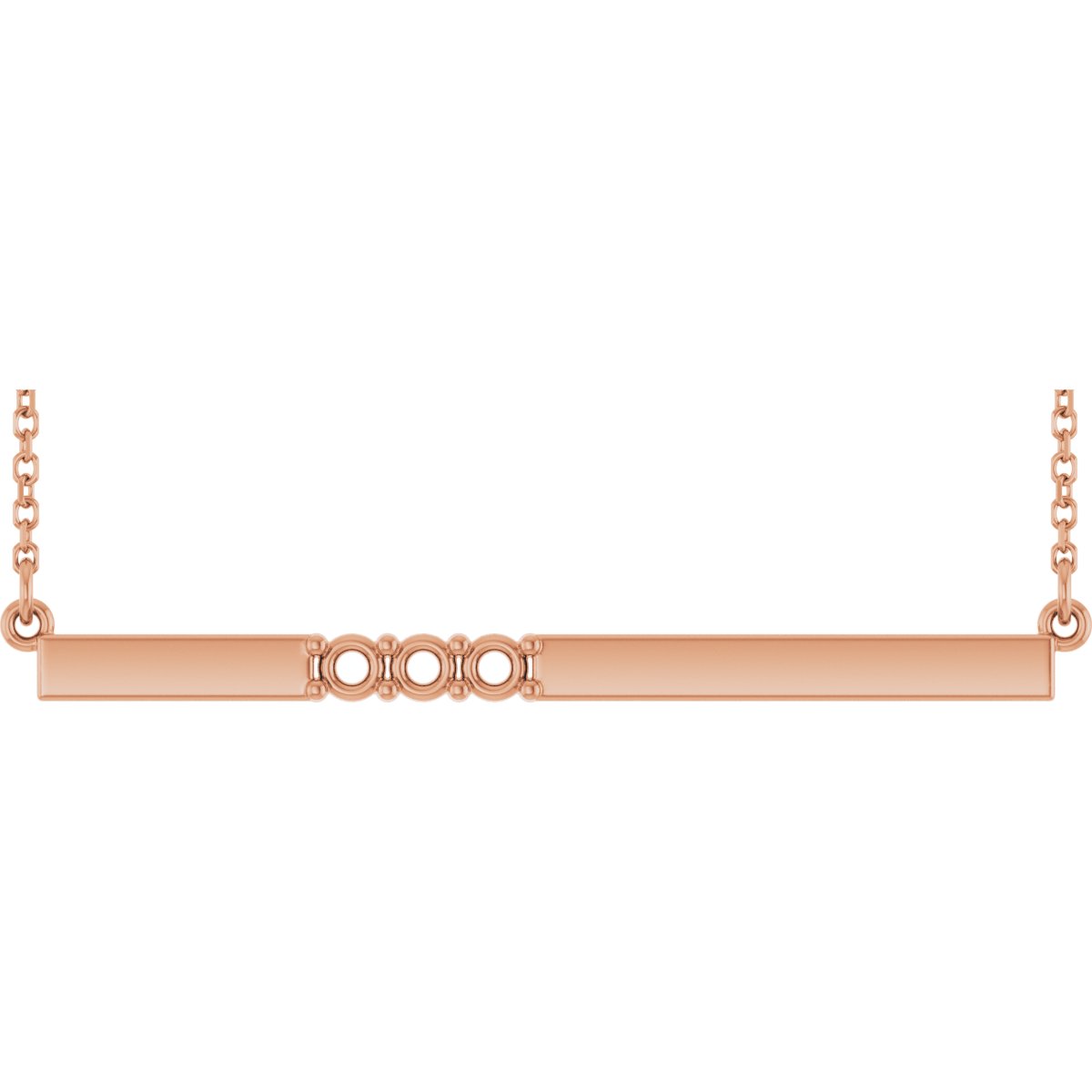 Family Bar Necklace or Center