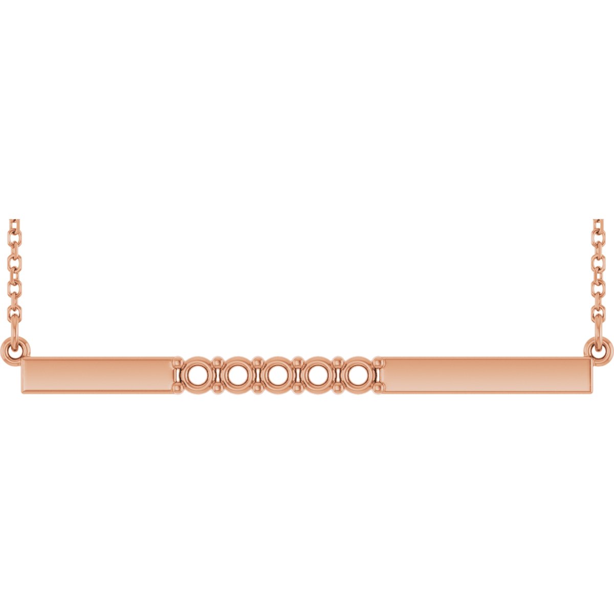 Family Bar Necklace or Center