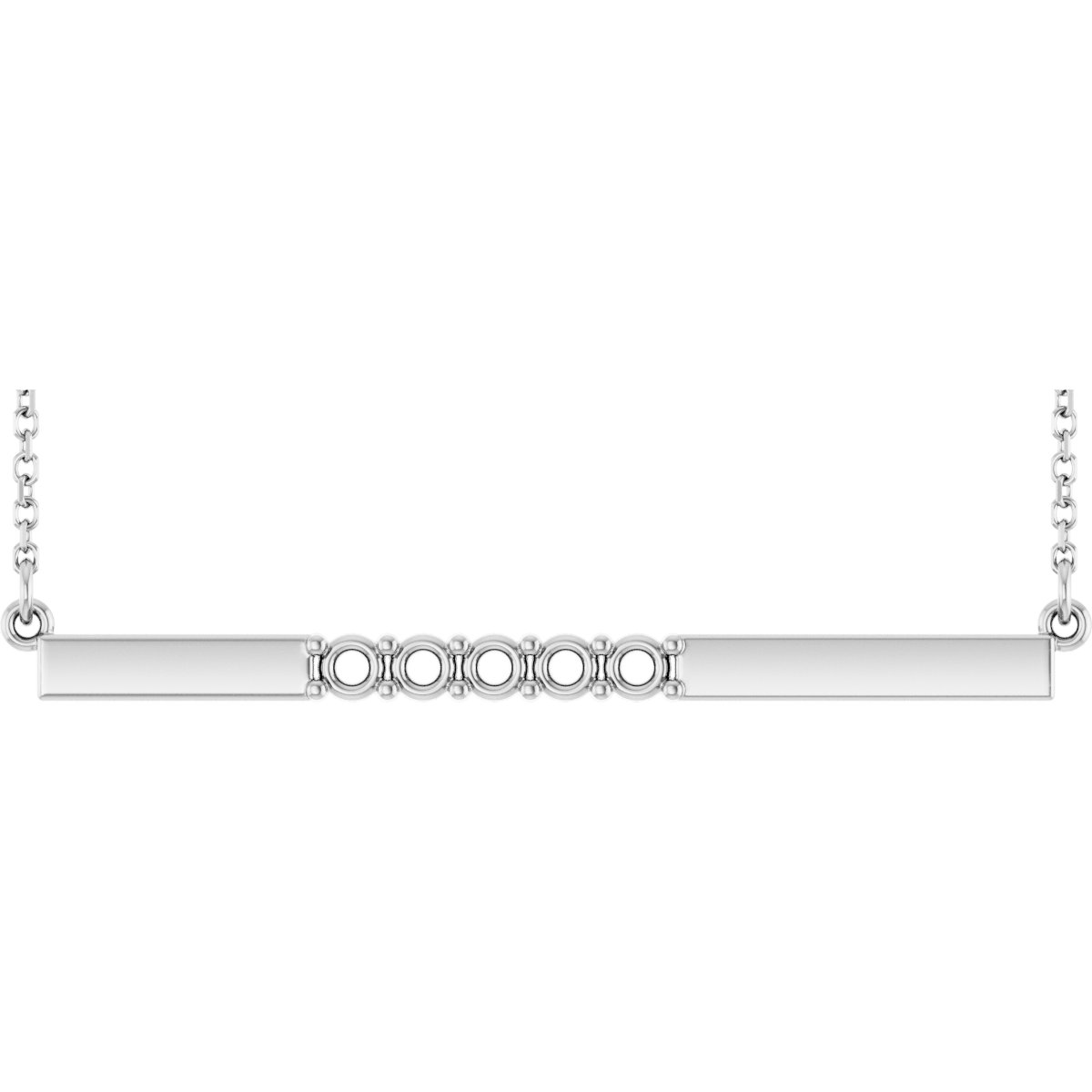 Family Bar Necklace or Center