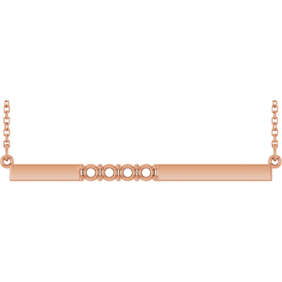 Family Bar Necklace or Center