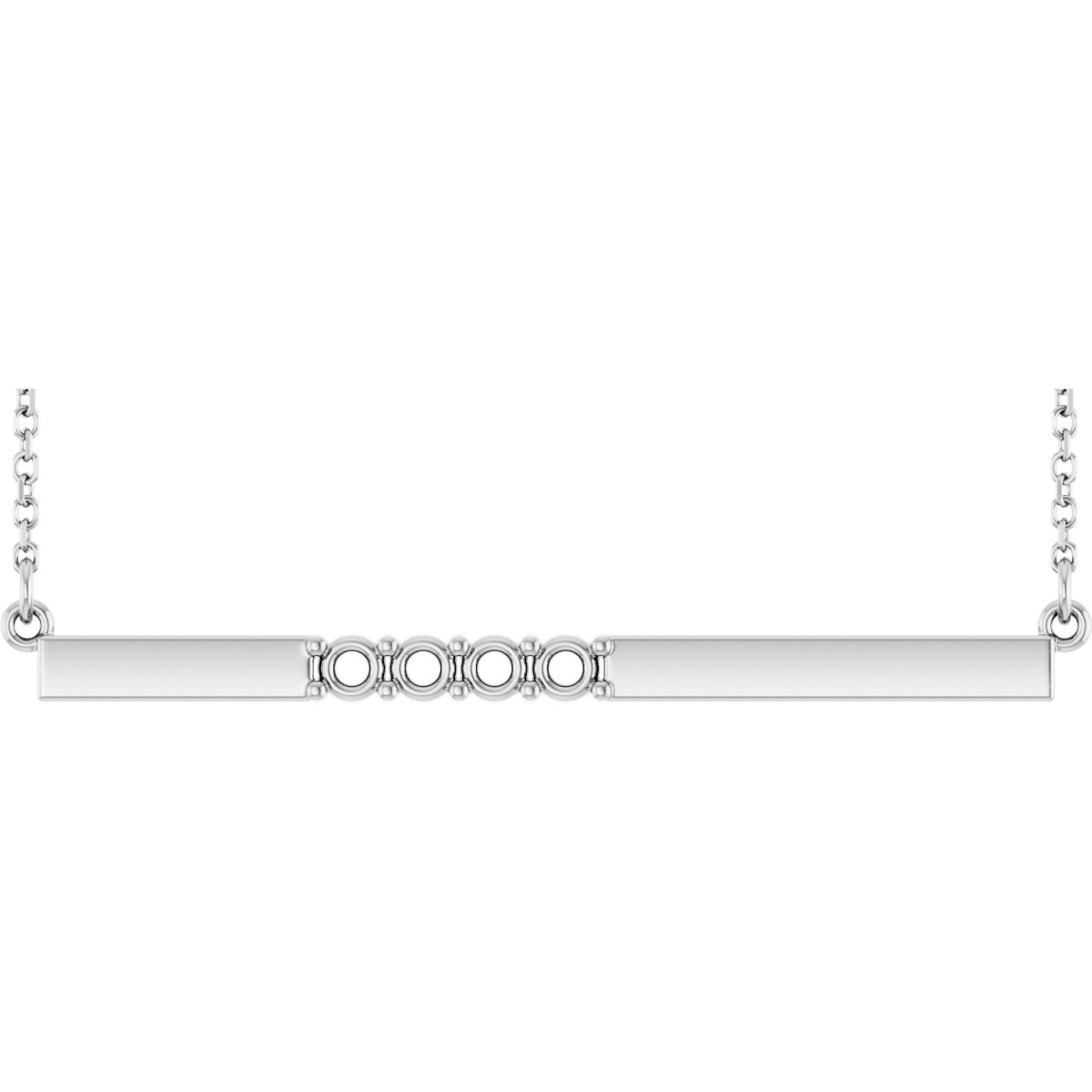 Family Bar Necklace or Center