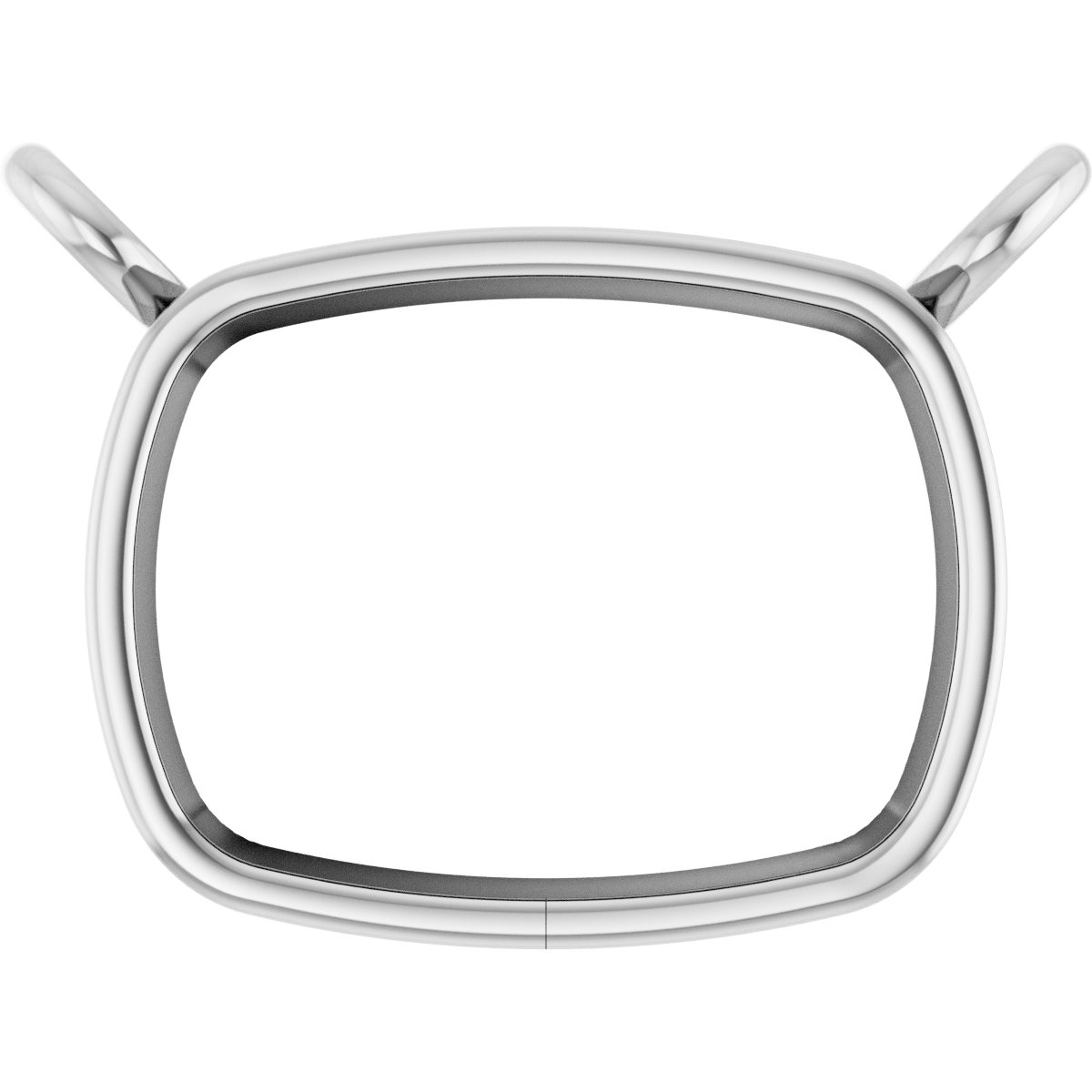 Bezel-Set Necklace Center