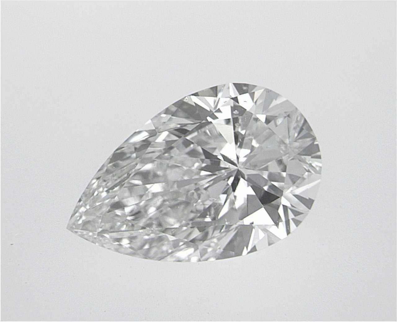 1.7 CT Pear Natural Diamond Surrey Vancouver Canada Langley Burnaby Richmond
