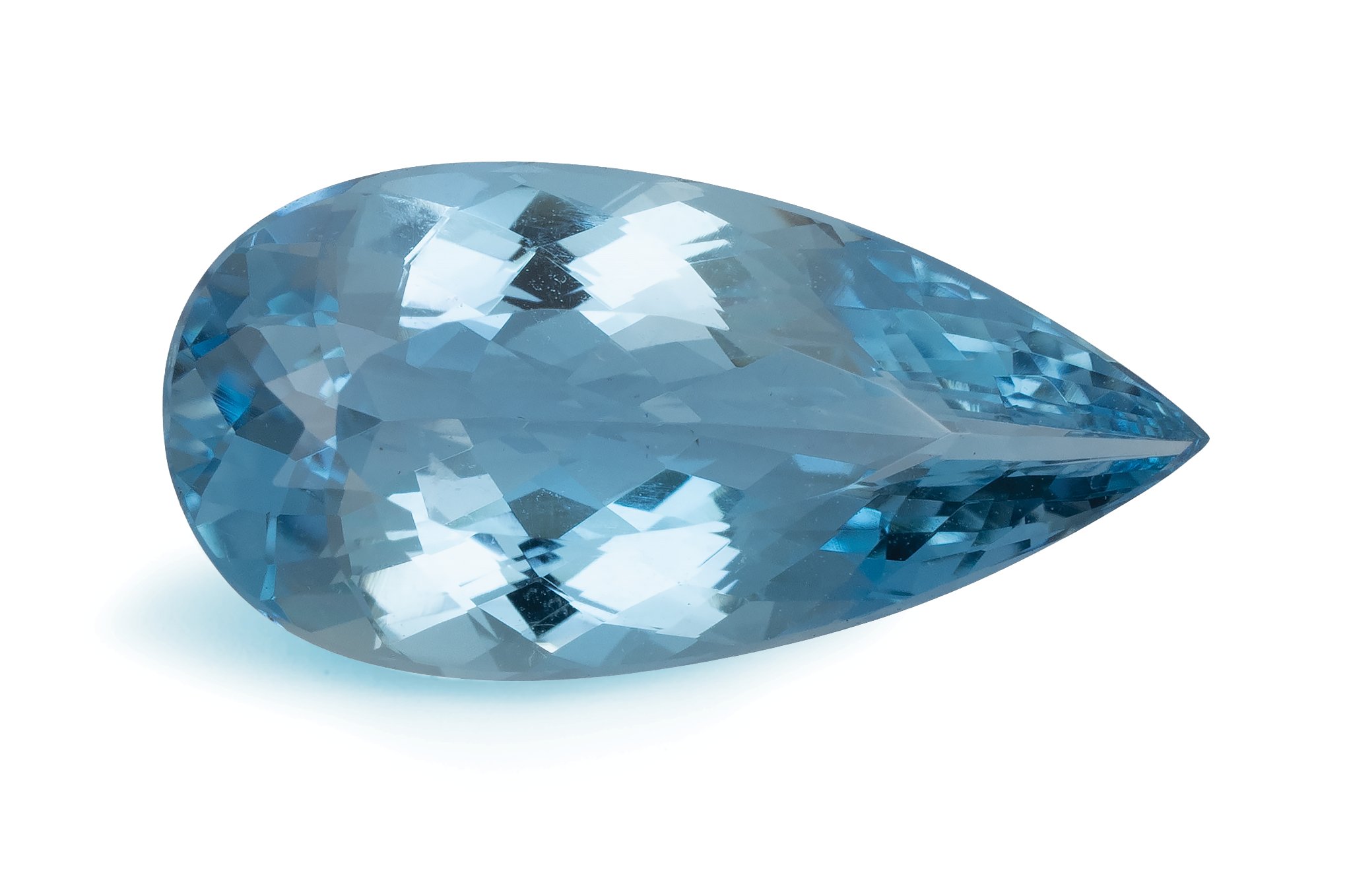 PEAR 5.32ct Natural Aquamarine