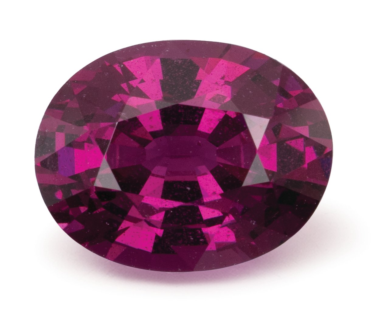 OVAL 4.78ct Natural Rhodolite Garnet