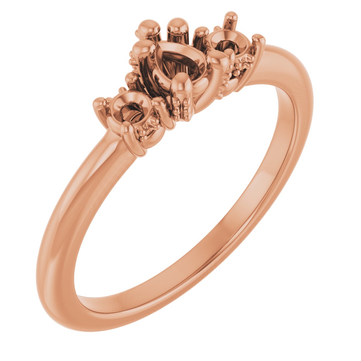 Hidden Halo-Style Engagement Ring