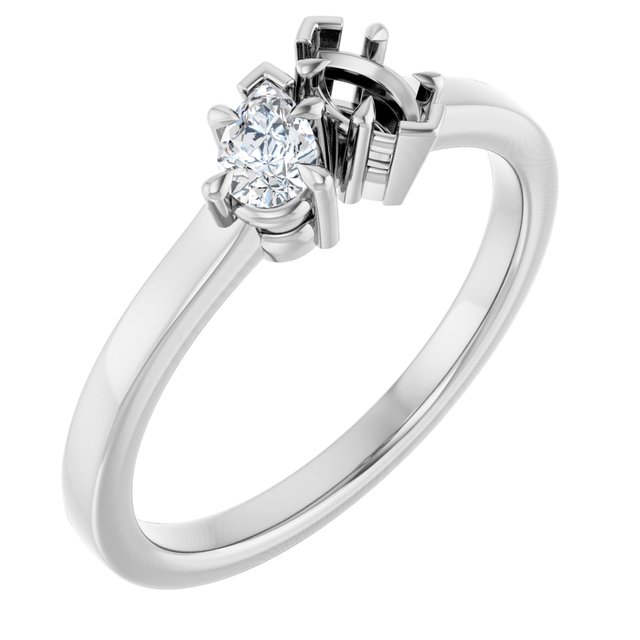14k White Gold