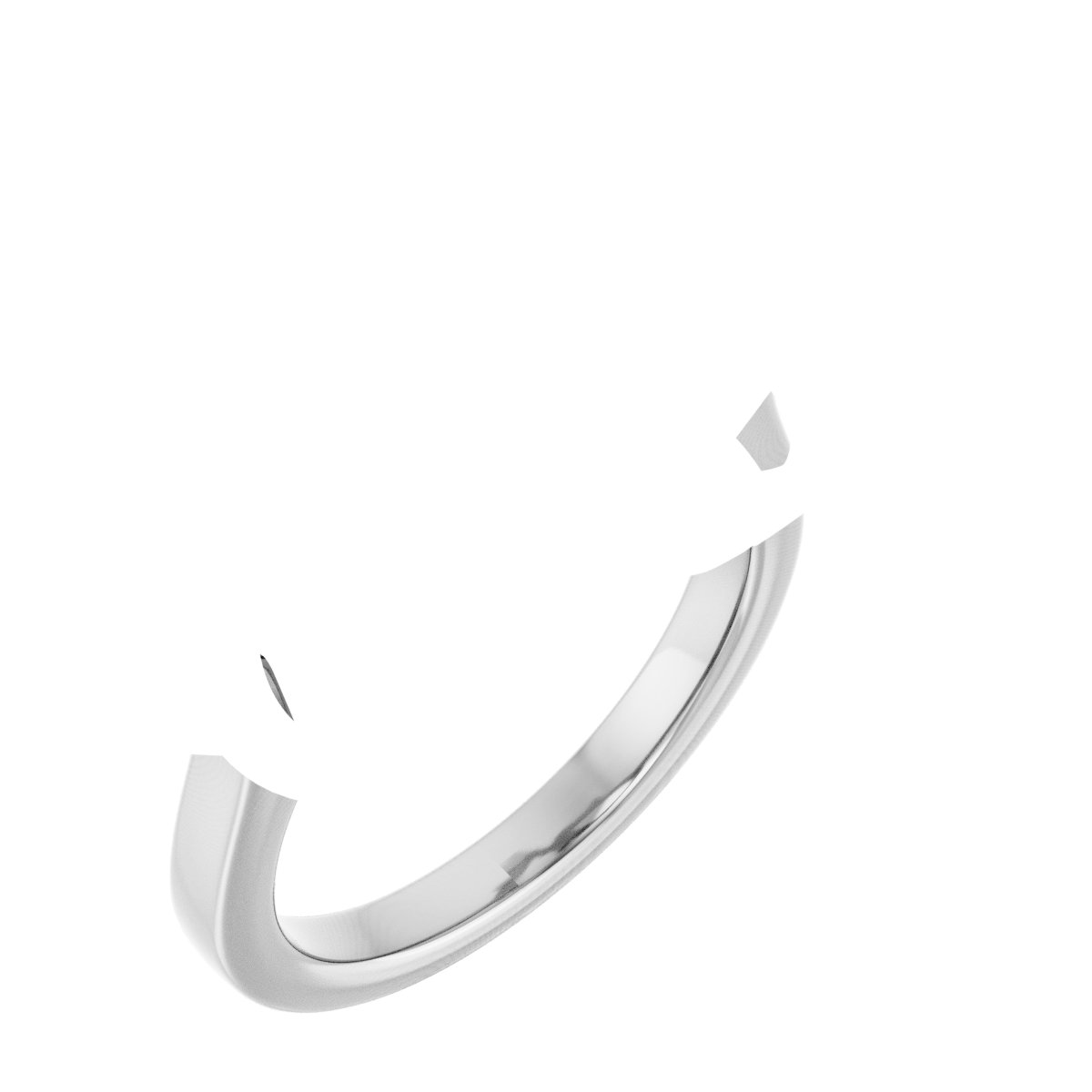 Claw-Prong Two-Stone Engagement Ring