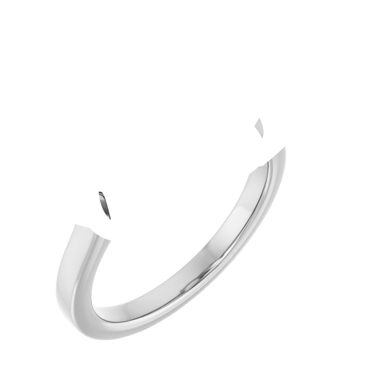 Claw-Prong Two-Stone Engagement Ring