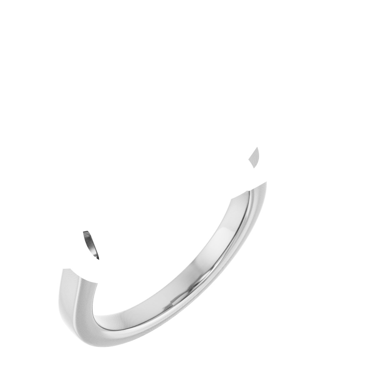 Claw-Prong Two-Stone Engagement Ring