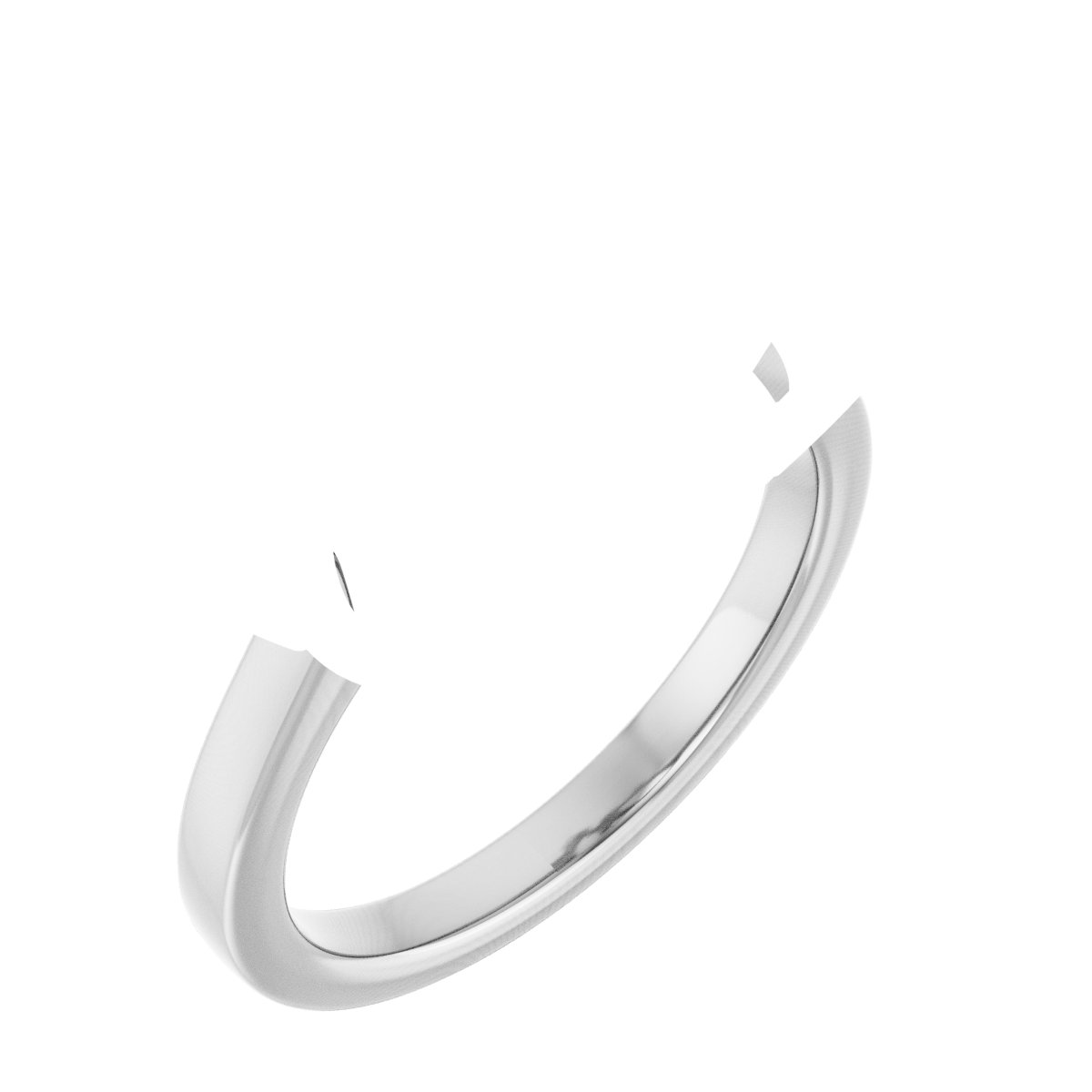 Claw-Prong Two-Stone Engagement Ring