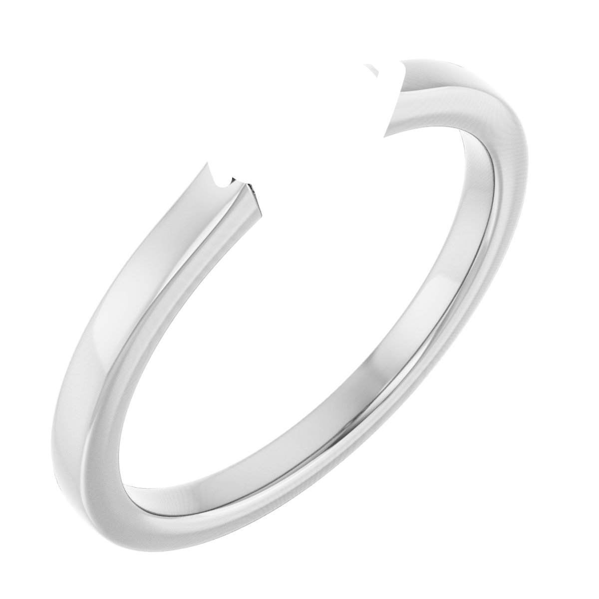Claw-Prong Two-Stone Engagement Ring