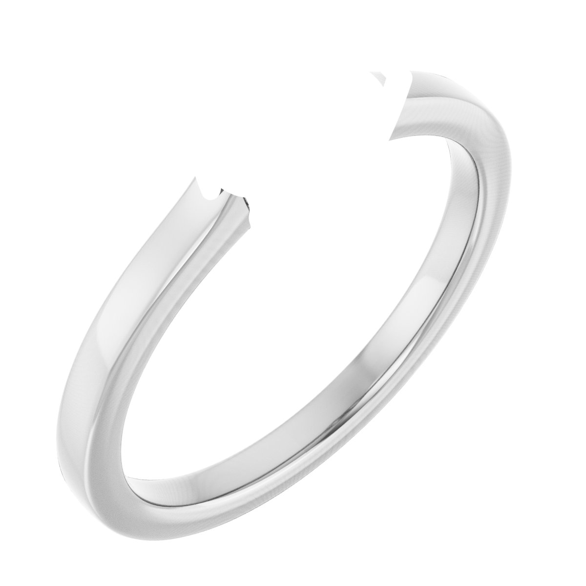 Claw-Prong Two-Stone Engagement Ring