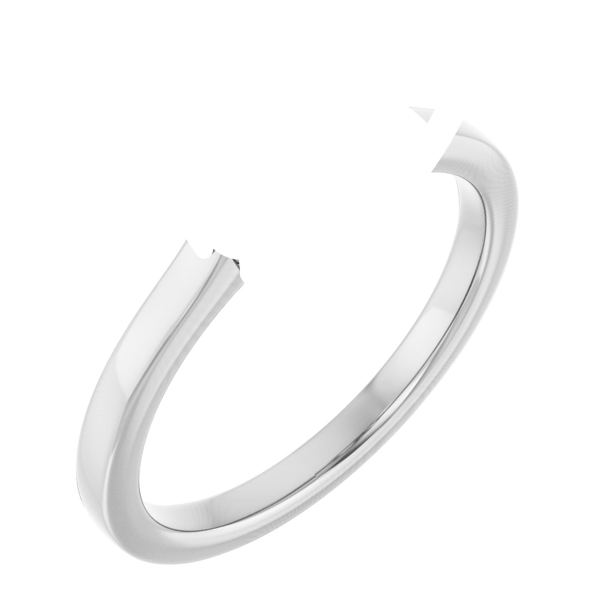 Claw-Prong Two-Stone Engagement Ring