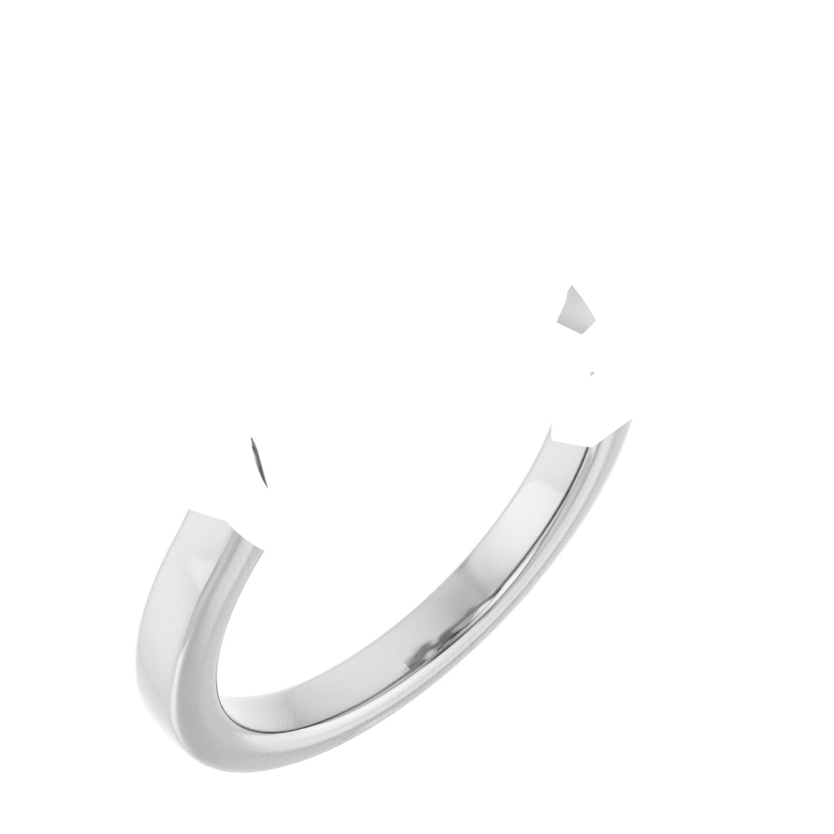 Claw-Prong Two-Stone Engagement Ring