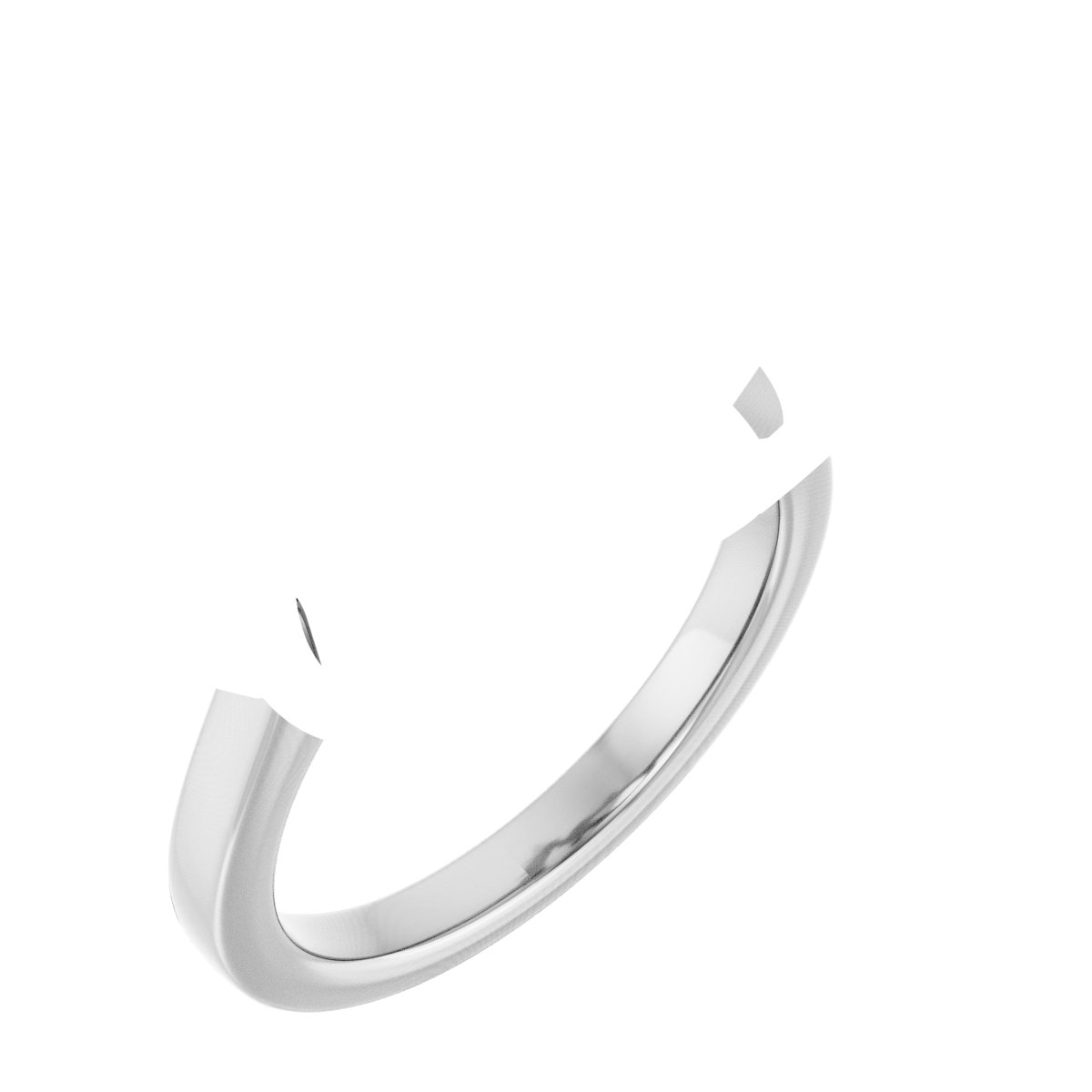 Claw-Prong Two-Stone Engagement Ring