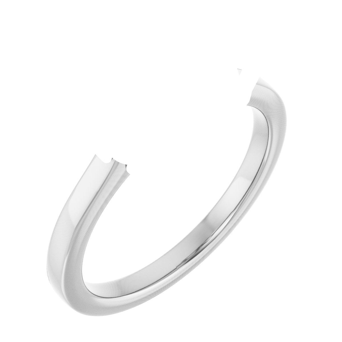 Claw-Prong Two-Stone Engagement Ring