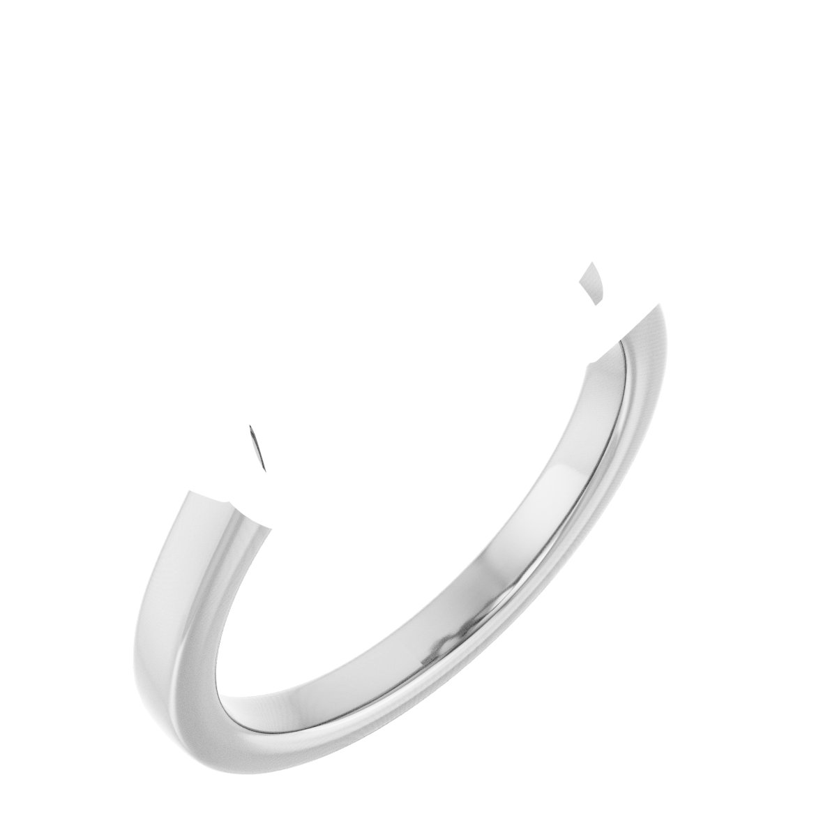 Claw-Prong Two-Stone Engagement Ring