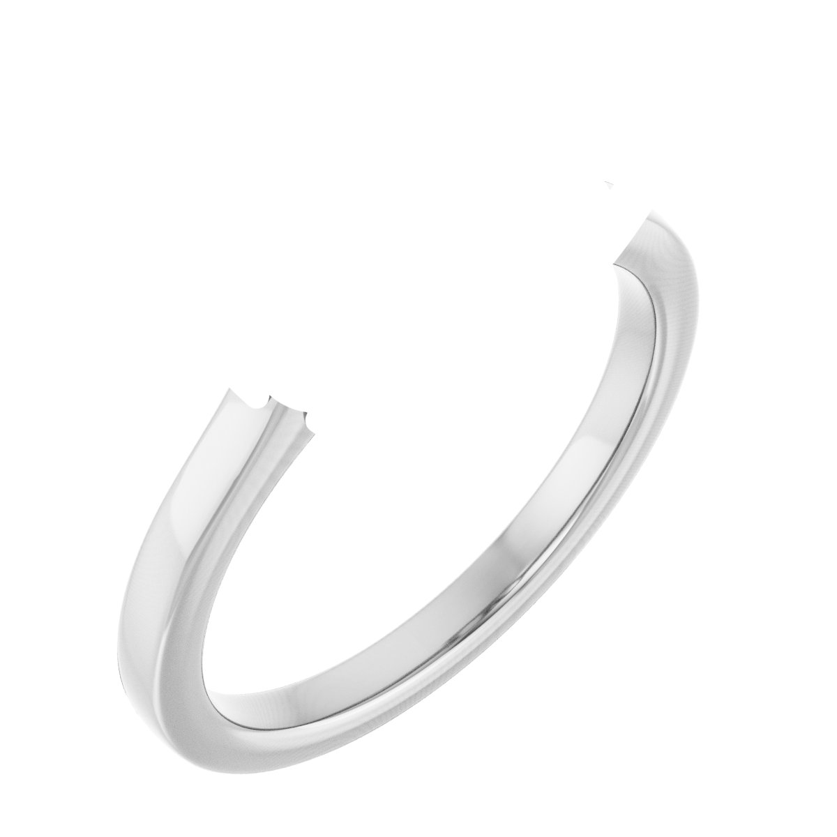 Claw-Prong Two-Stone Engagement Ring