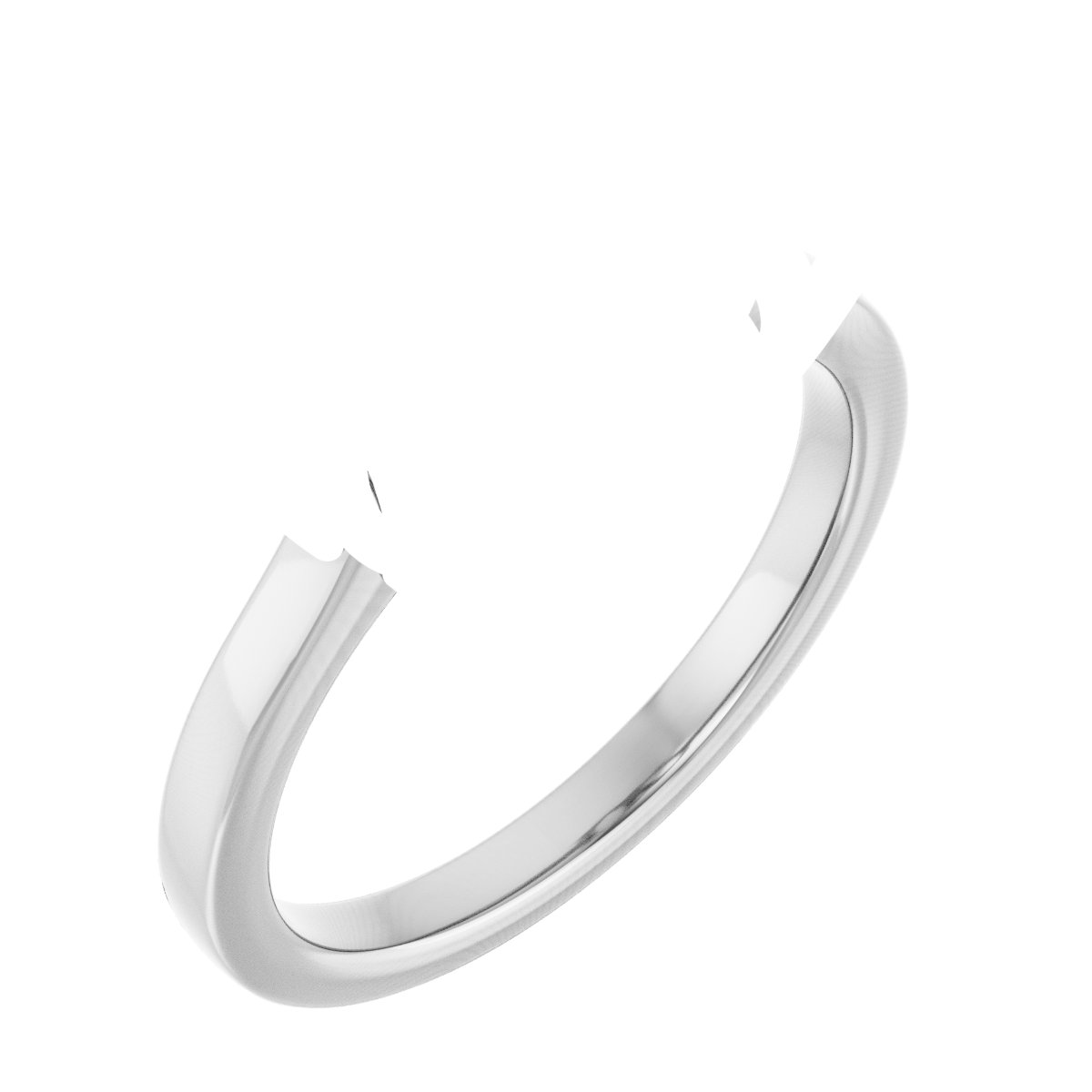 Claw-Prong Two-Stone Engagement Ring