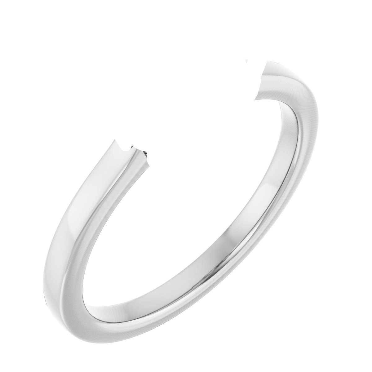 Claw-Prong Two-Stone Engagement Ring