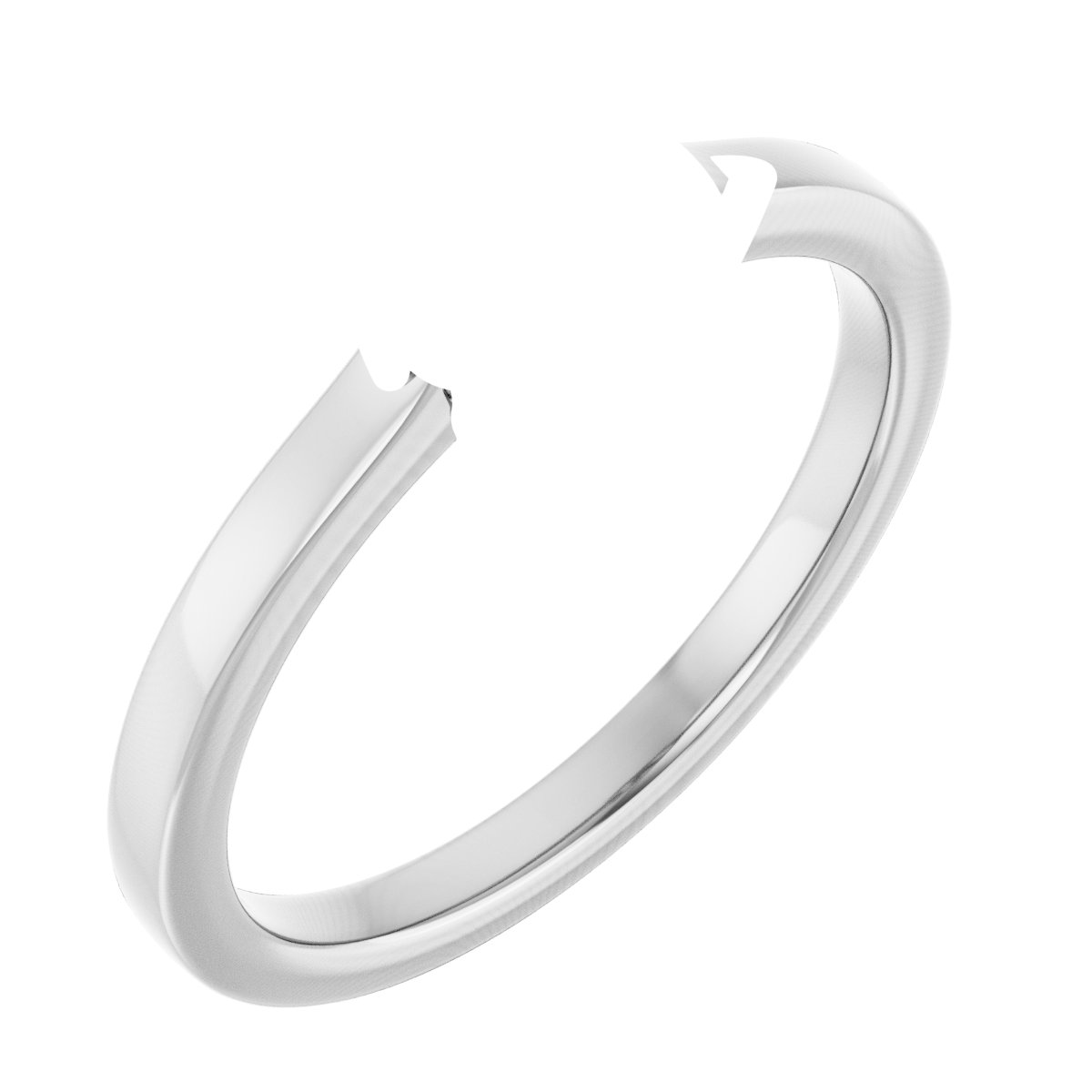 Claw-Prong Two-Stone Engagement Ring