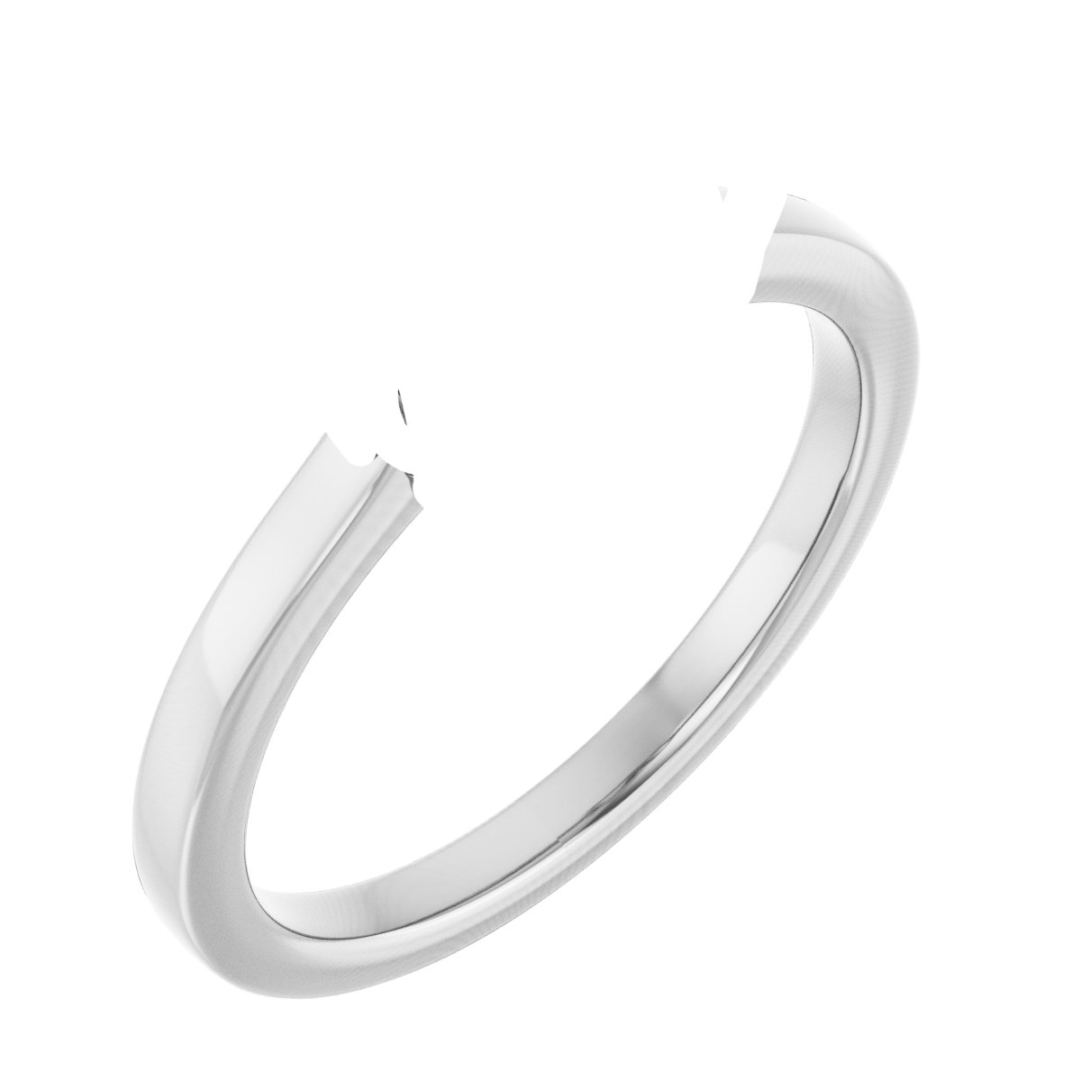 Claw-Prong Two-Stone Engagement Ring