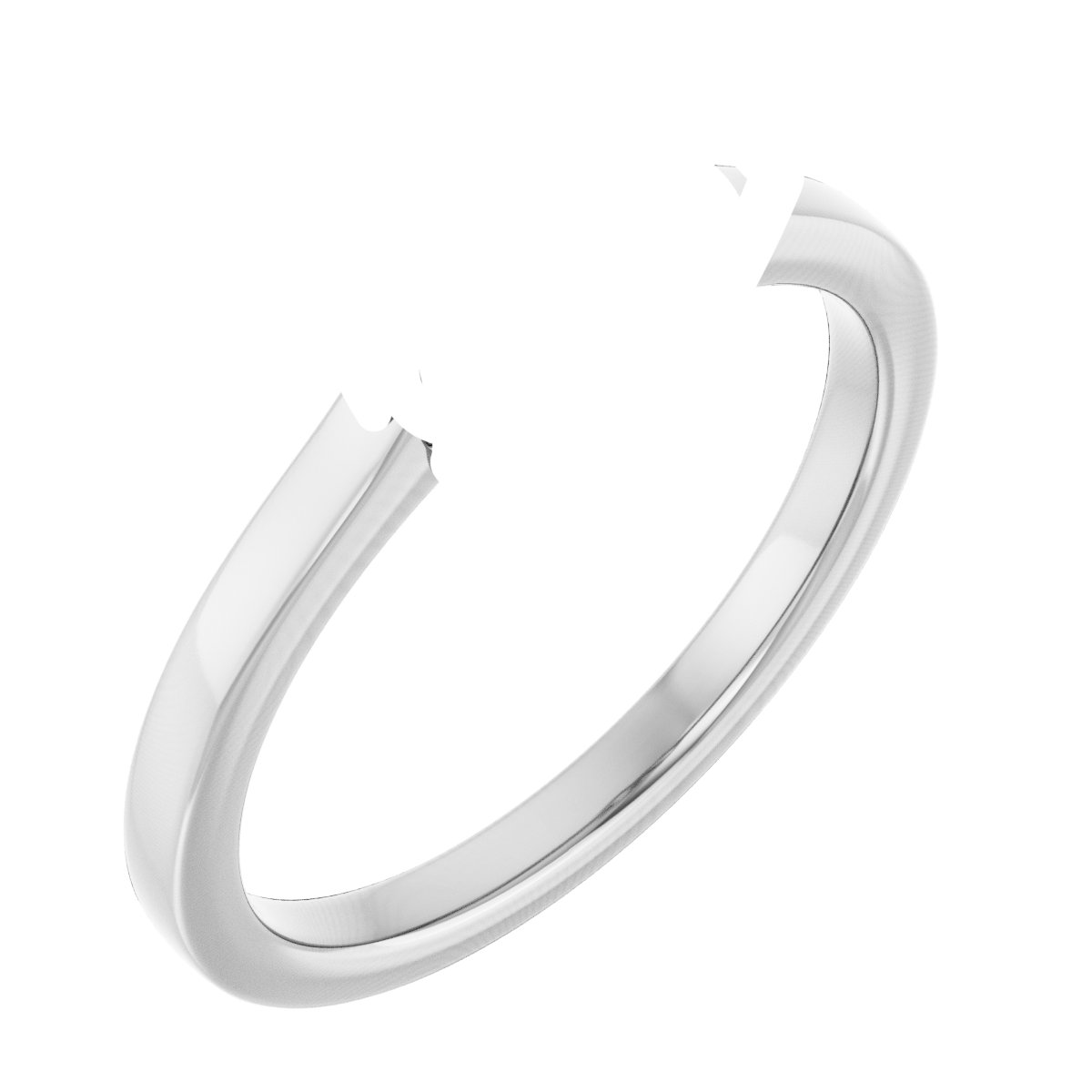 Claw-Prong Two-Stone Engagement Ring
