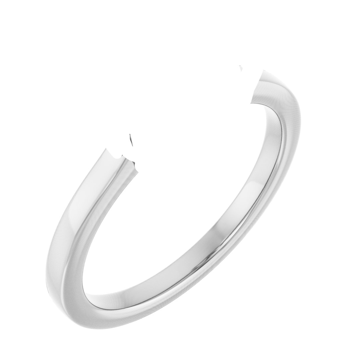 Claw-Prong Two-Stone Engagement Ring