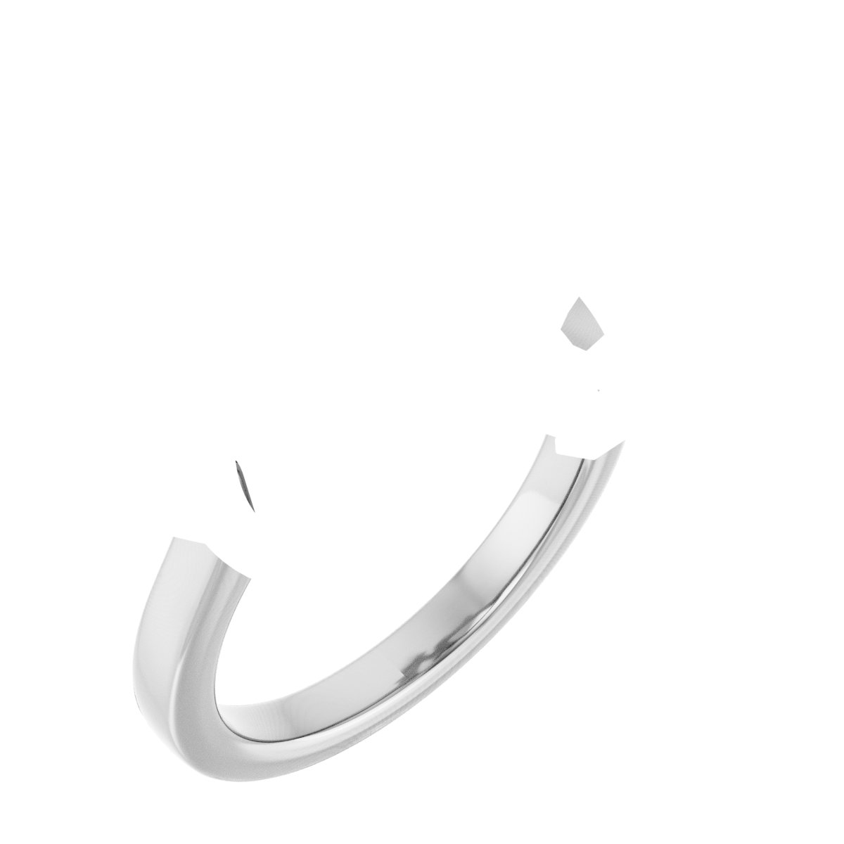 Claw-Prong Two-Stone Engagement Ring