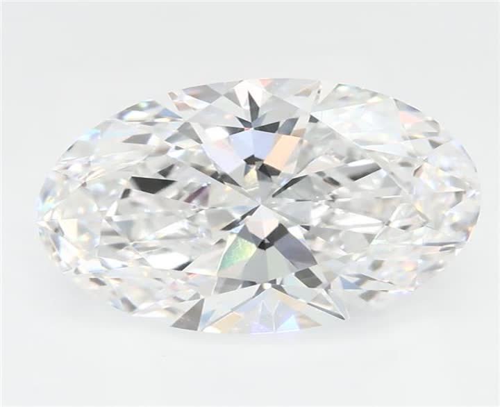 2.07 CT Oval Lab-Grown Diamond Surrey Vancouver Canada Langley Burnaby Richmond