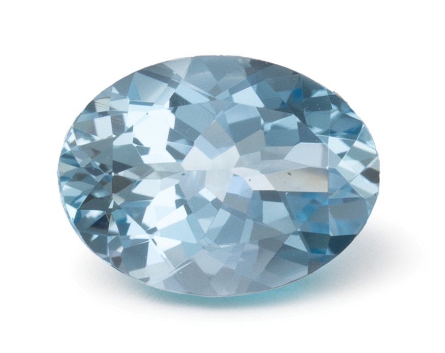 OVAL 1.04ct Natural Aquamarine 