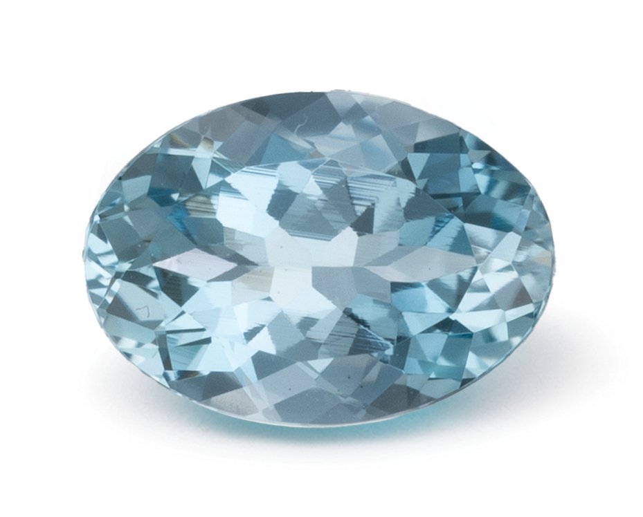 OVAL 1.24ct Natural Aquamarine 